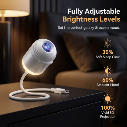 🎁 30% OFF! 🎁 PKNEW® NEXT-GEN SMART PROJECTION HD Smart Dynamic 5D Holographic Night Light Projector