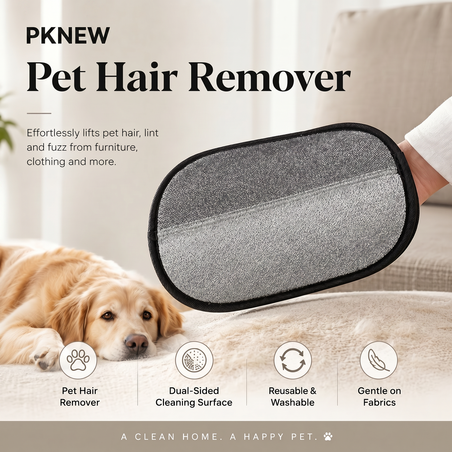 Extra 30% off on sale items🔥 |:PKNEW® 🎁Electrostatic Pet Hair Removal Glove – Lifts Embedded Fur in Seconds, Reusable & Washable, Works on Sofas, Clothes & Cars🎁
