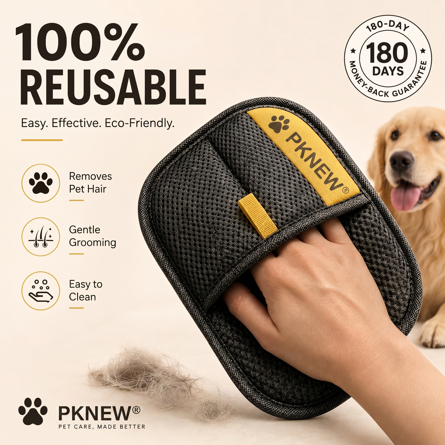 Extra 30% off on sale items🔥 |:PKNEW® 🎁Electrostatic Pet Hair Removal Glove – Lifts Embedded Fur in Seconds, Reusable & Washable, Works on Sofas, Clothes & Cars🎁