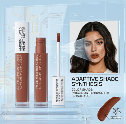 8-Piece Matte Liquid Lipstick Set - Long-Lasting Waterproof Lip Gloss - Non-Transfer & Highly Pigmented Nude Lip Stain for 24H Wear