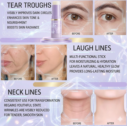 Hydrating Collagen Multi-Balm Stick for Face & Neck | Instant Firming & Glow