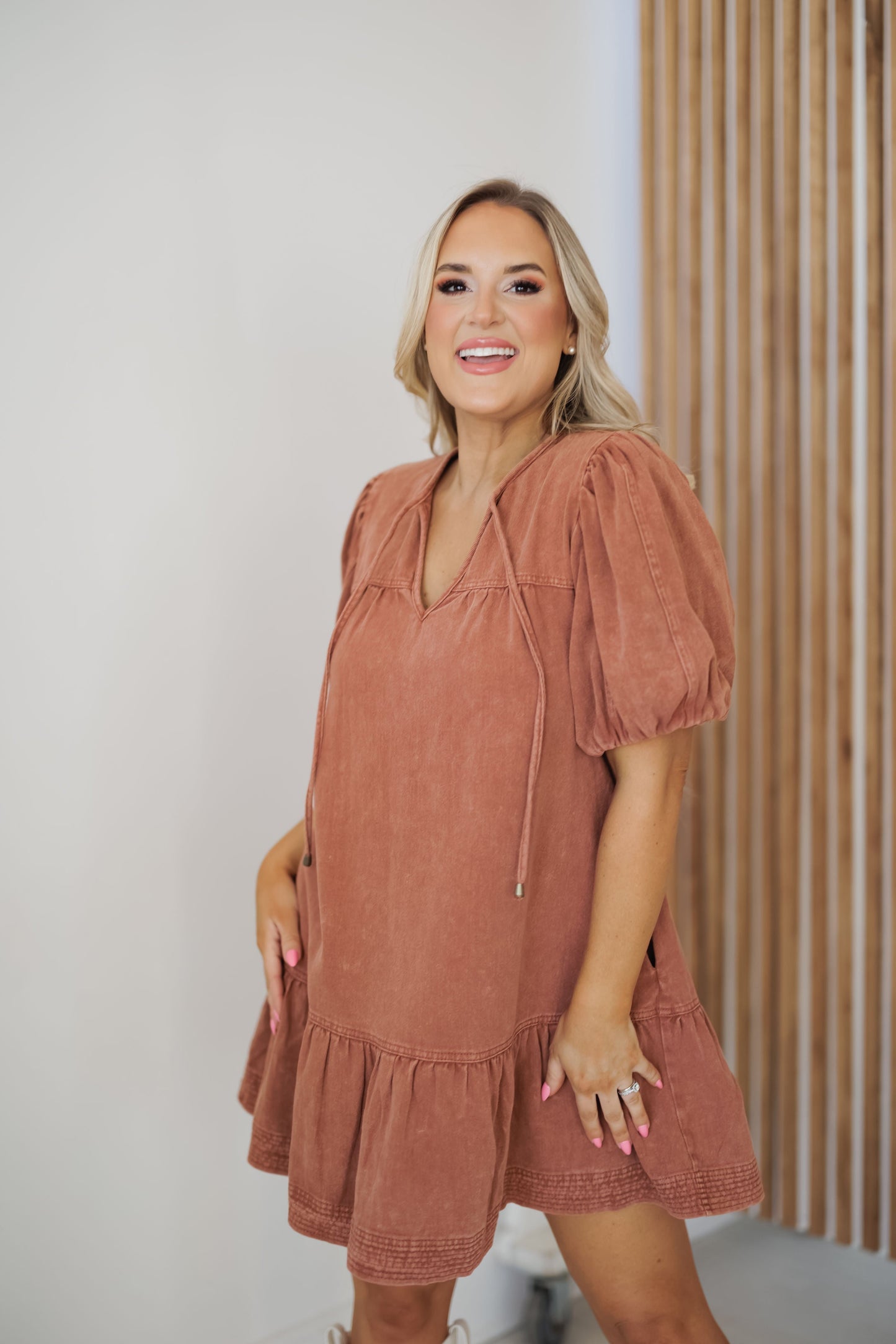 Riley Kjole - Rust - SLUTTSALG