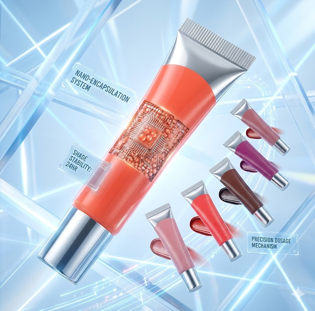 Long-Lasting Peel-Off Lip Gloss Palette | Waterproof & Non-Stick Cup Lip Tint - Moisturizing 24H Magic Tattoo Peel Lip Stain for Women