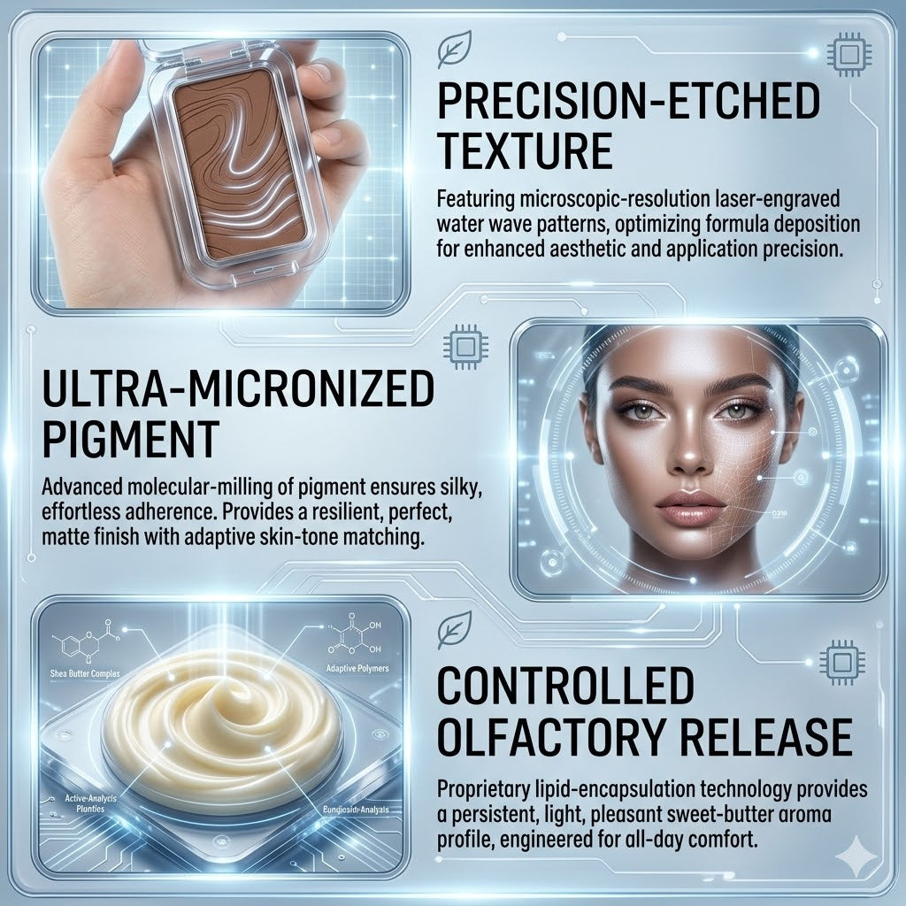 Natural Sun-Kissed Face Bronzer & Contour Stick - Easy-to-Blend Matte Shading Makeup for All Skin Tones