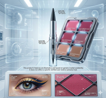 Waterproof 12-Color Makeup Palette: Correcting Concealer, Matte Blush, and Sculpting Contour Trio